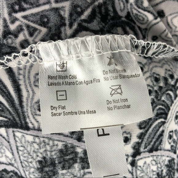 Cristinalove black/white halter dress - Picture 7 of 7